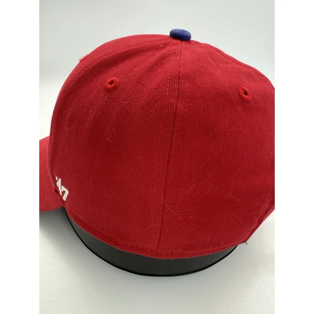 '47 Brand Philadelphia Phillies Hat/Cap - Strap Back - Red -‎ MLB youth